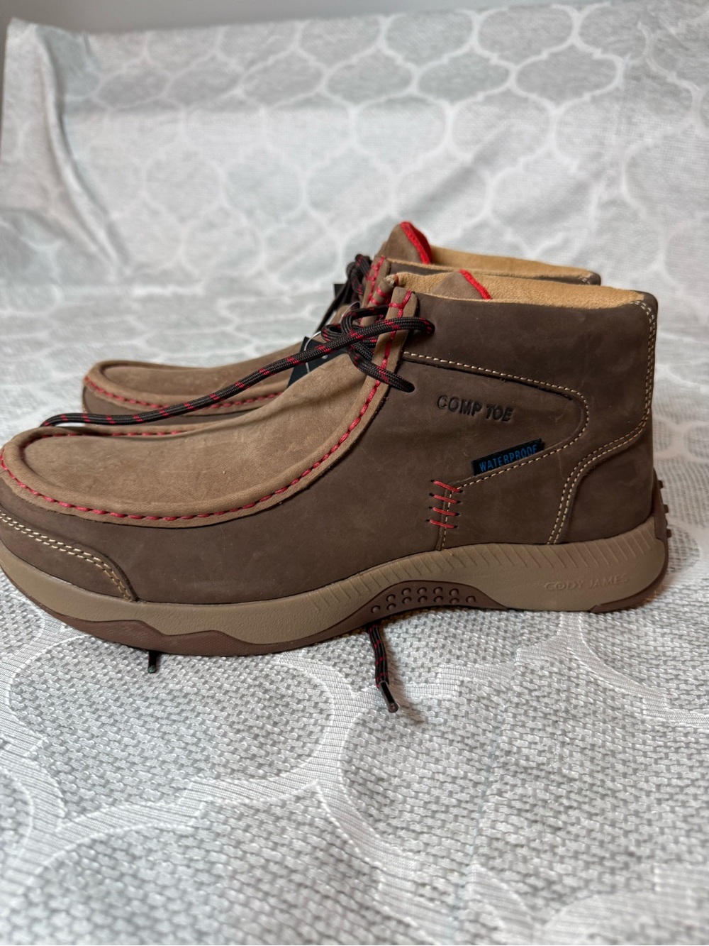 Cody James Men's Waterproof Composite Toe Ankle Boots